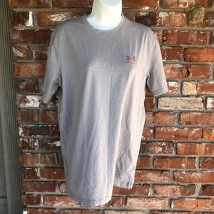Under Armour gray short sleeve loose fit tee size Medium